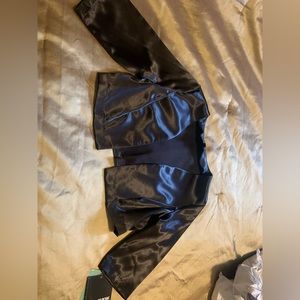 MELROSE satin short jacket size S